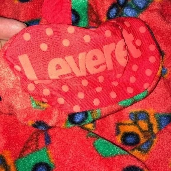 NWT Levert baby fleece footed pajamas -12-18 - Picture 3 of 5